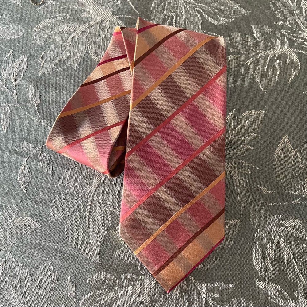 Van Heusen Tie - Multi Earth Tones.